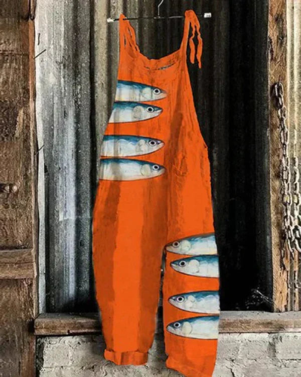 Mila | Overall Ocean Sardine Art