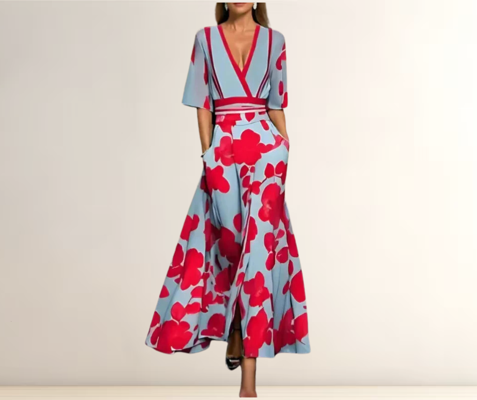 LUNA™ - ELEGANT LIGHT DRESS WITH SLEEVES