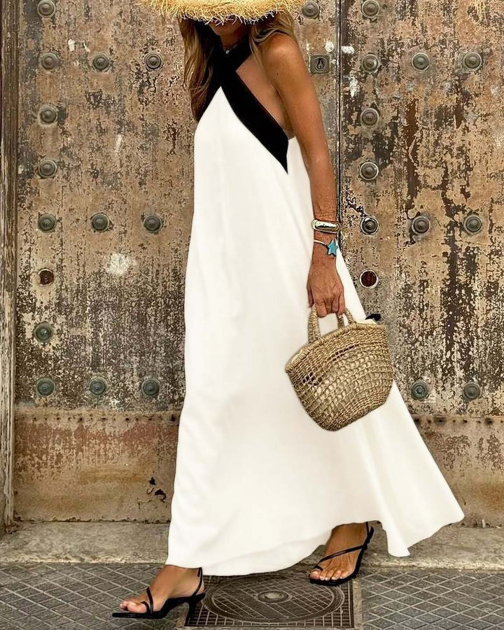 Alessia – Cross Neck Dress