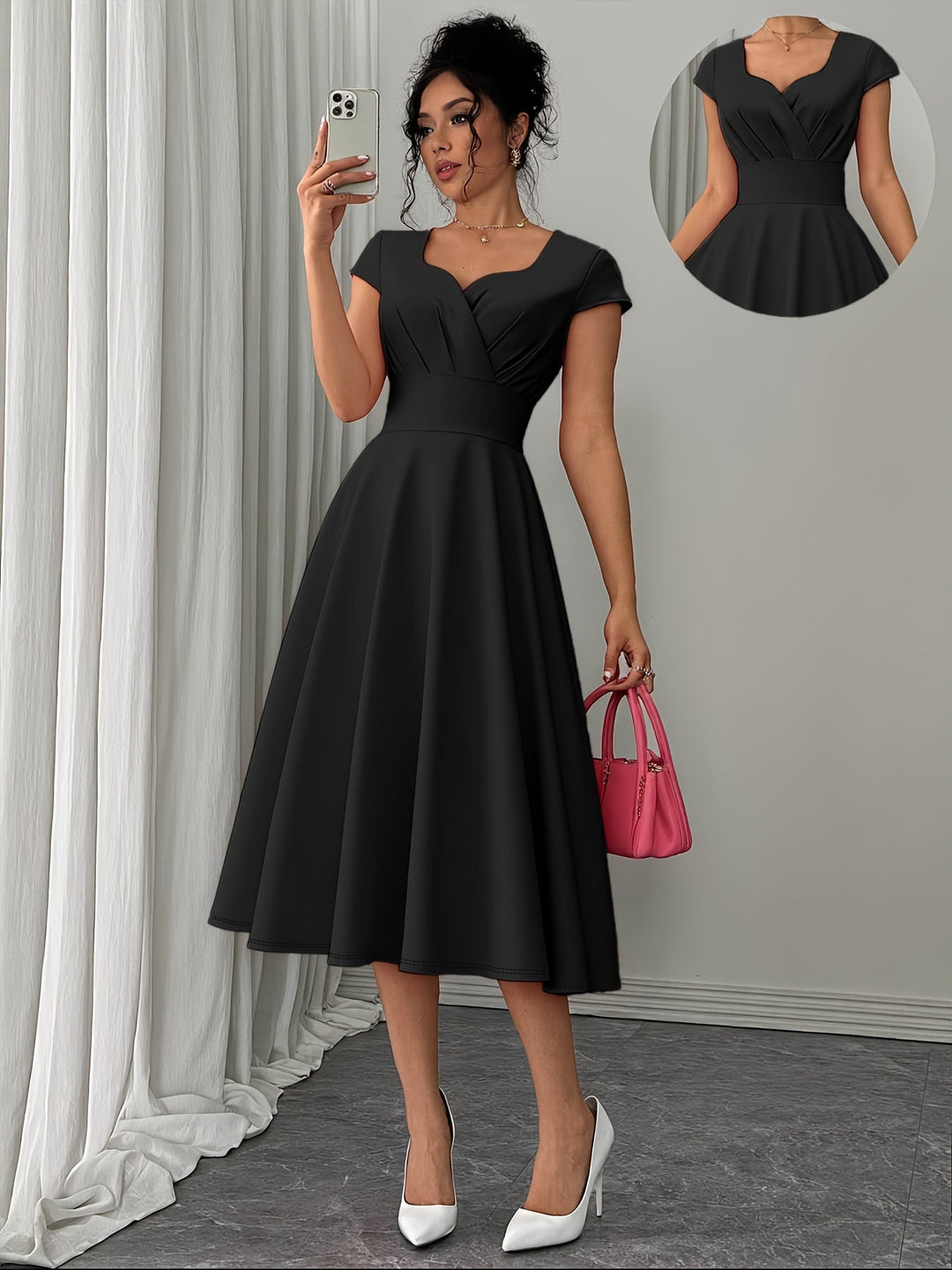 Penelope™ - Vintage Flared Dress