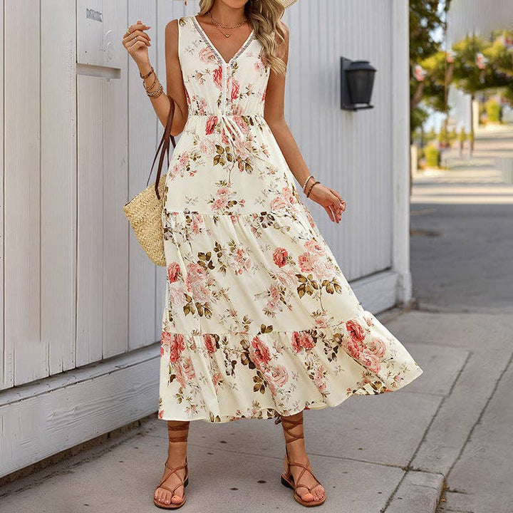 Grace™ - Elegant Floral Dress