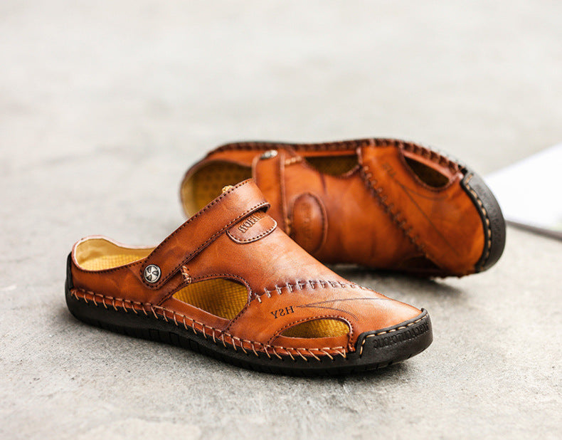 Bryan | Orthopedic Leather Sandals