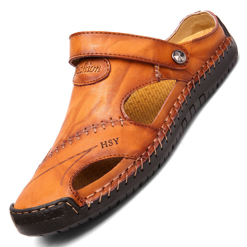 Bryan | Orthopedic Leather Sandals