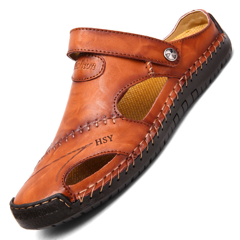 Bryan | Orthopedic Leather Sandals