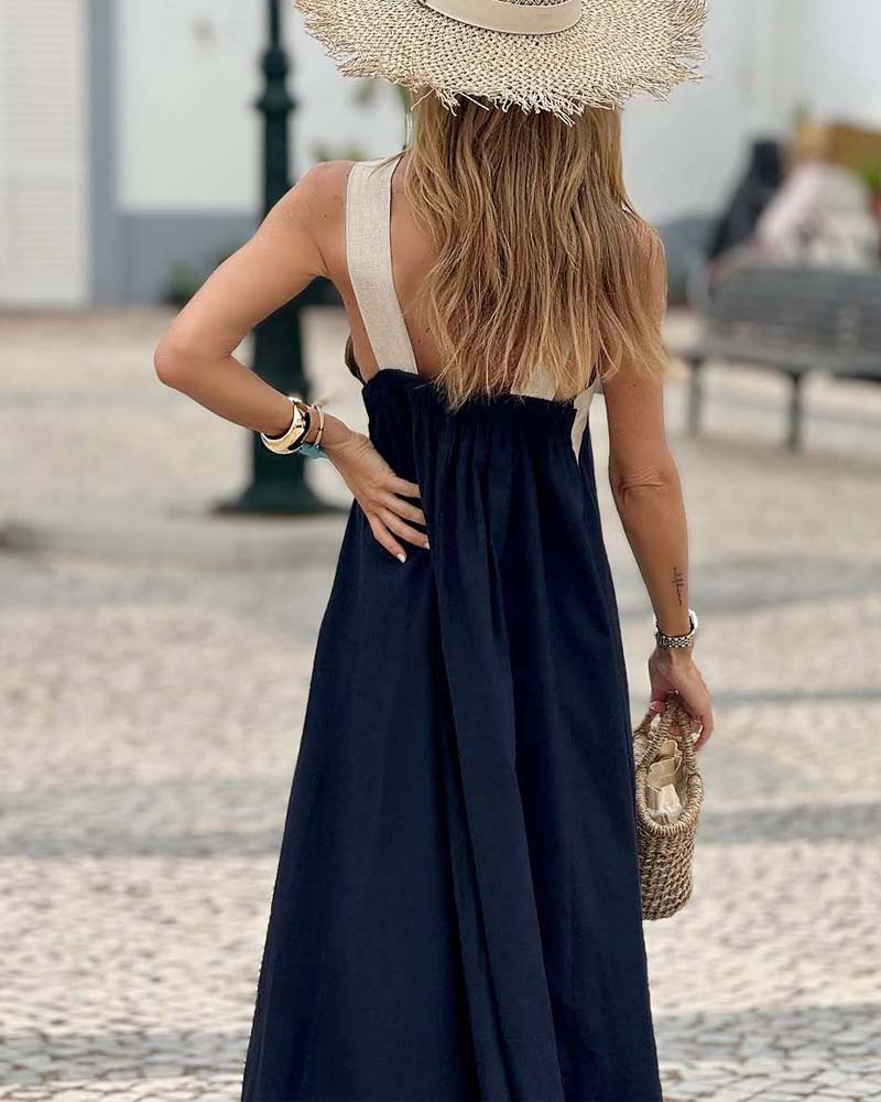 Alessia – Cross Neck Dress