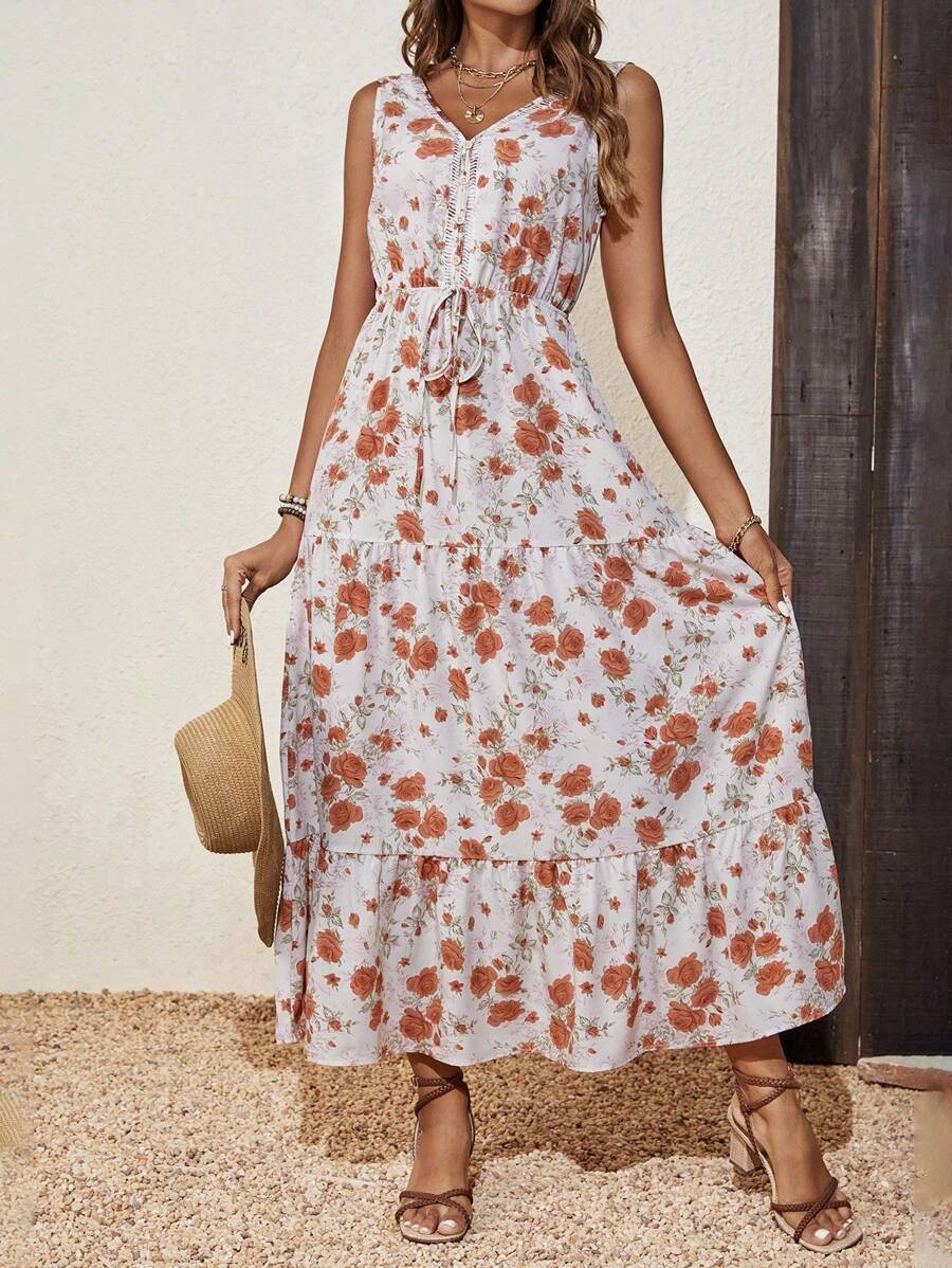 Grace™ - Elegant Floral Dress