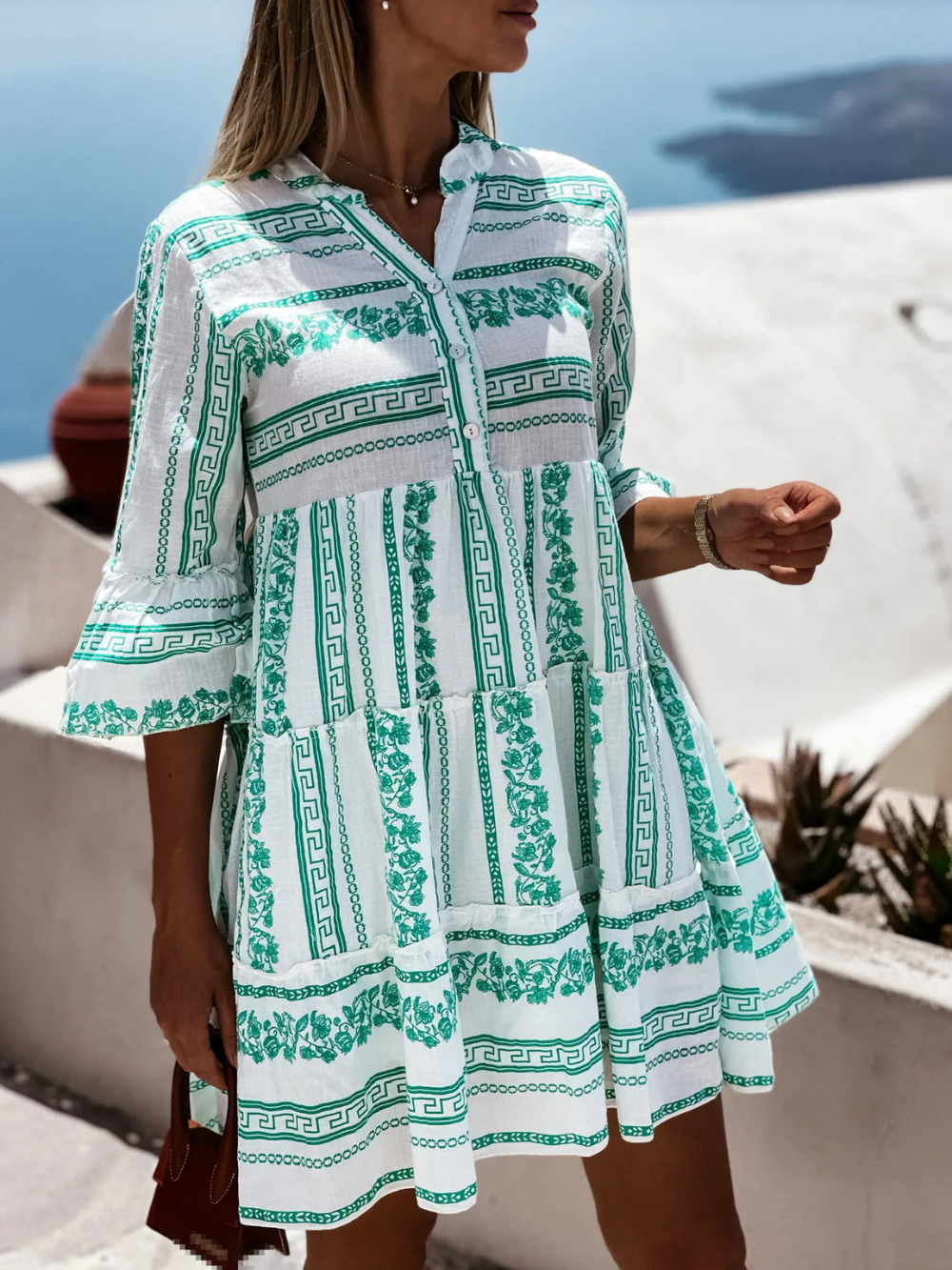 Amelia™ - Short Bohemian Dress