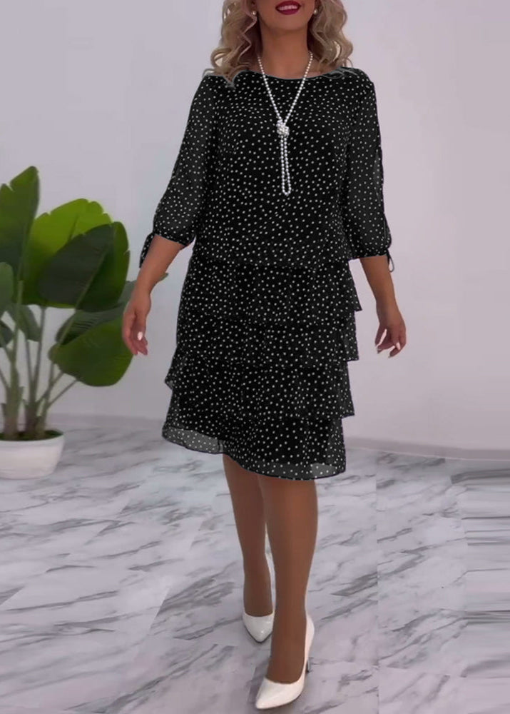 Riley™ - Elegant Polka Dot Dress
