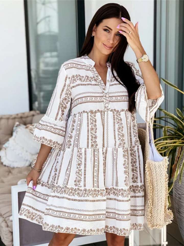 Amelia™ - Short Bohemian Dress