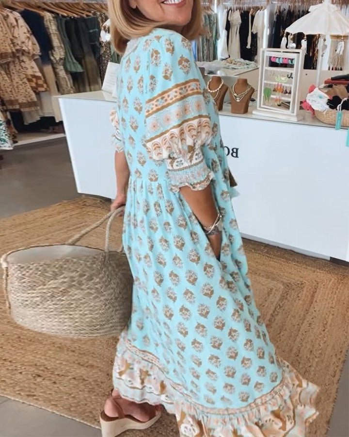 Calla | Patterned Summer Dress
