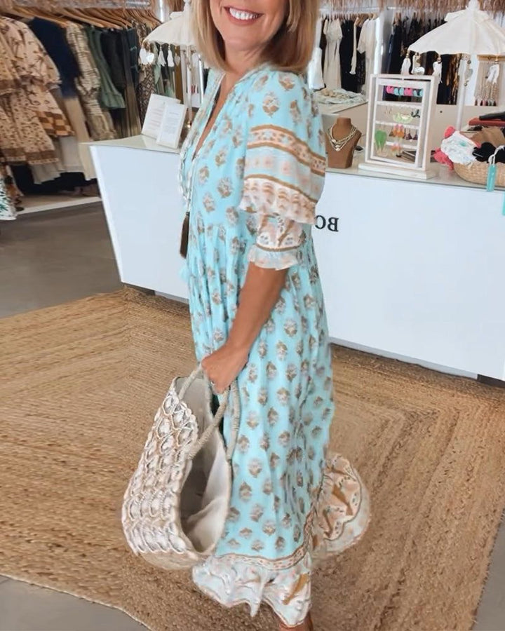 Calla | Patterned Summer Dress