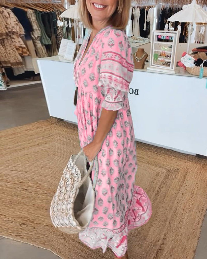 Calla | Patterned Summer Dress