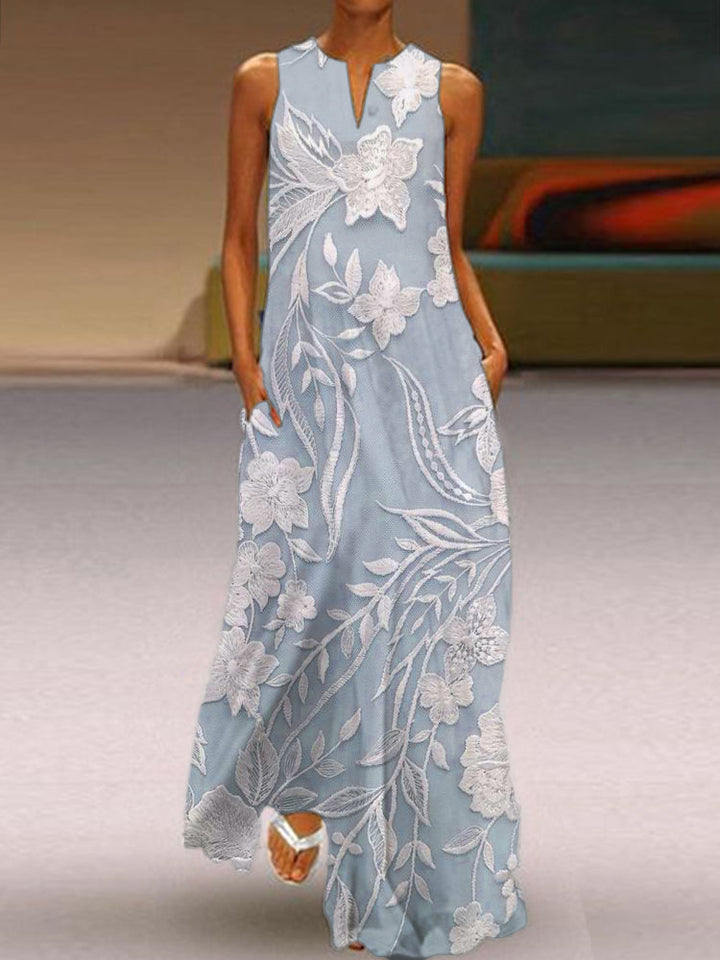 Meliora™ - Luxurious Printed Dress