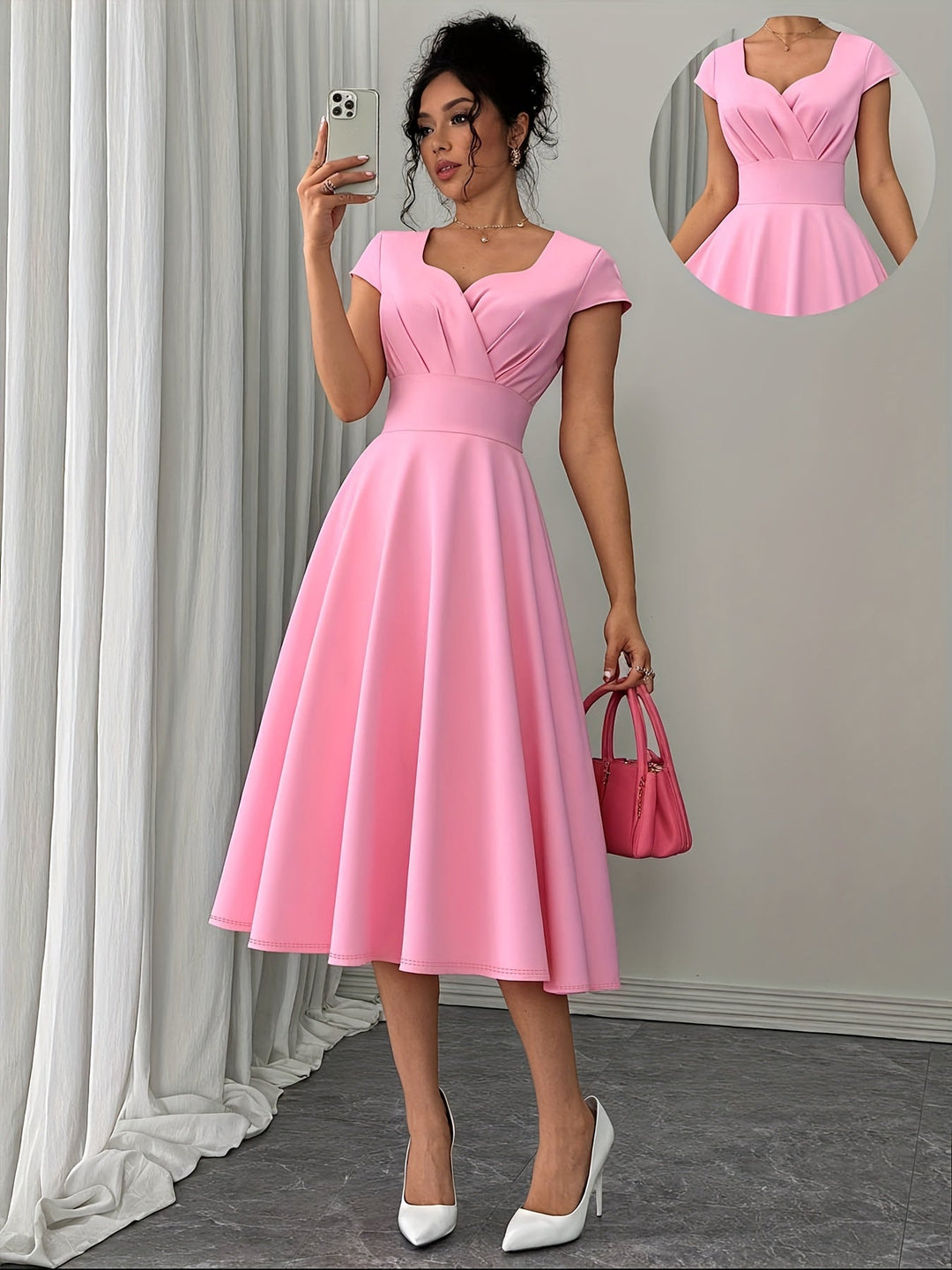 Penelope™ - Vintage Flared Dress