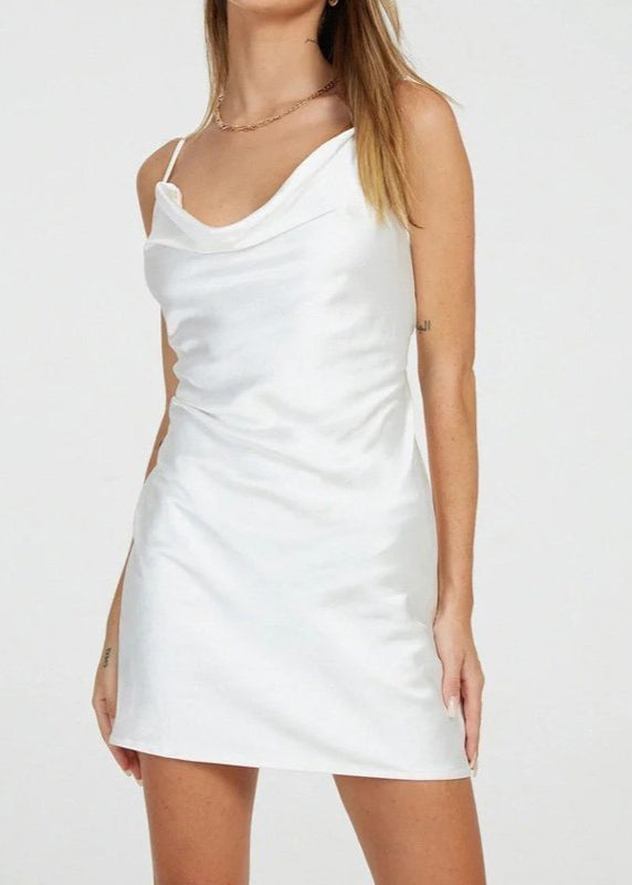Aubrey™ - Stylish Satin Slip Dress