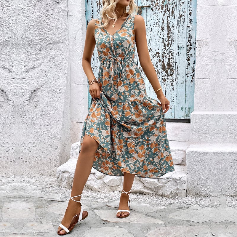 Grace™ - Elegant Floral Dress