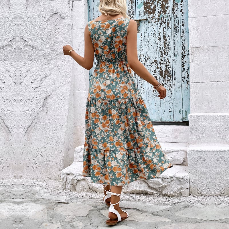 Grace™ - Elegant Floral Dress