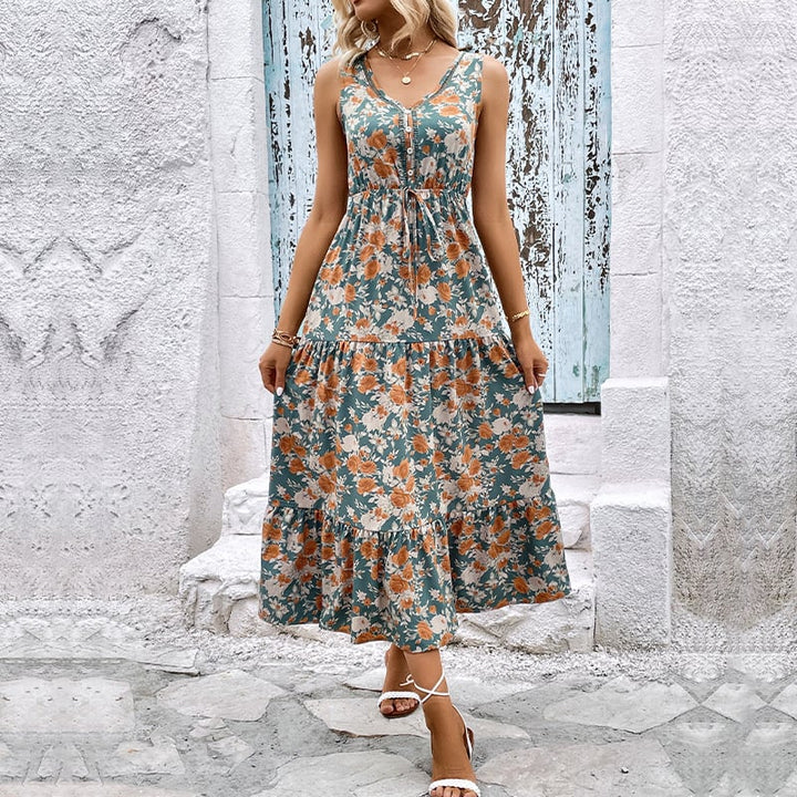 Grace™ - Elegant Floral Dress