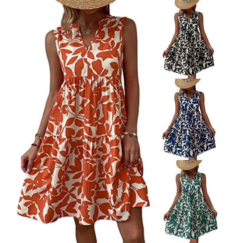 Avery™ - Stylish Sleeveless Mini Dress