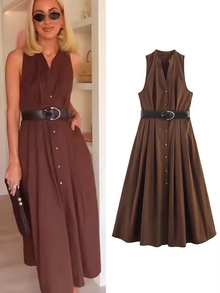Amelia™ - Stylish Midi Dress