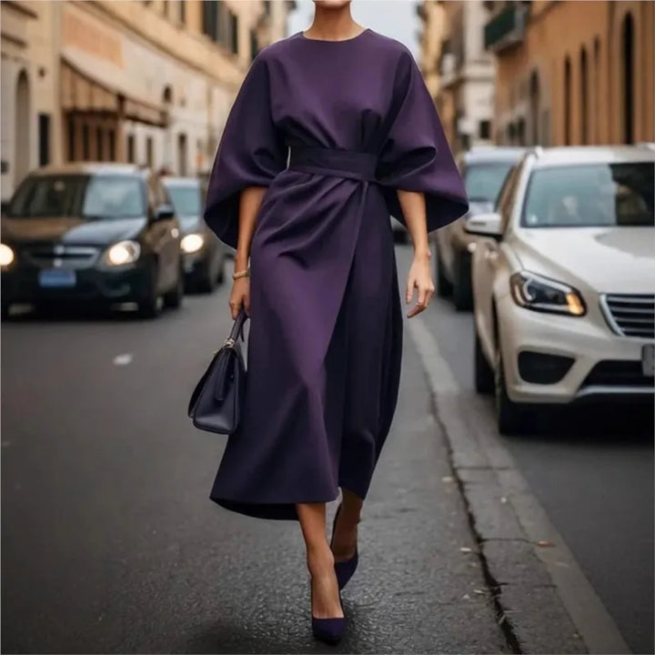 Isabella™ - Comfy Casual Round Neck Dress