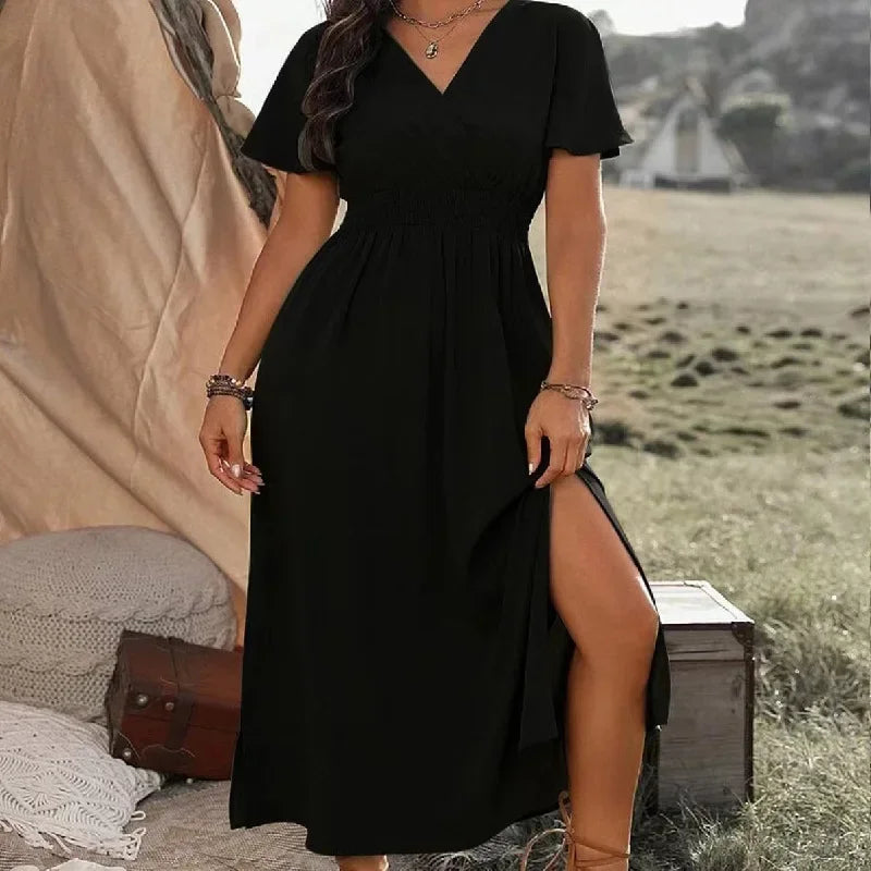 Olivia™ - Stylish Tummy Control Long Dress