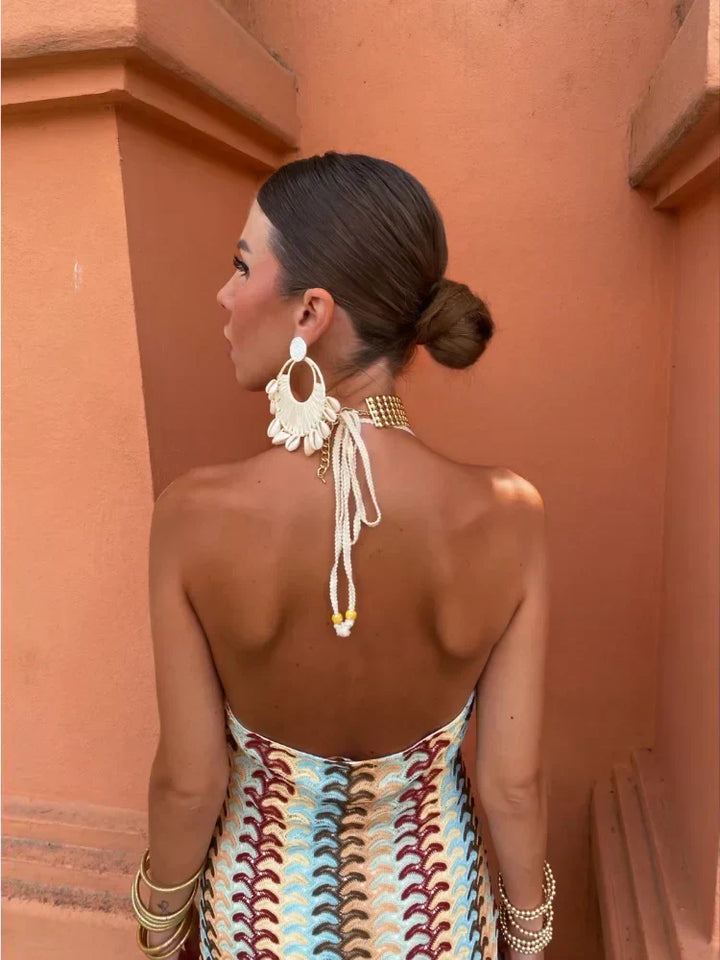 Divorce | Elegant Modern Long Dress