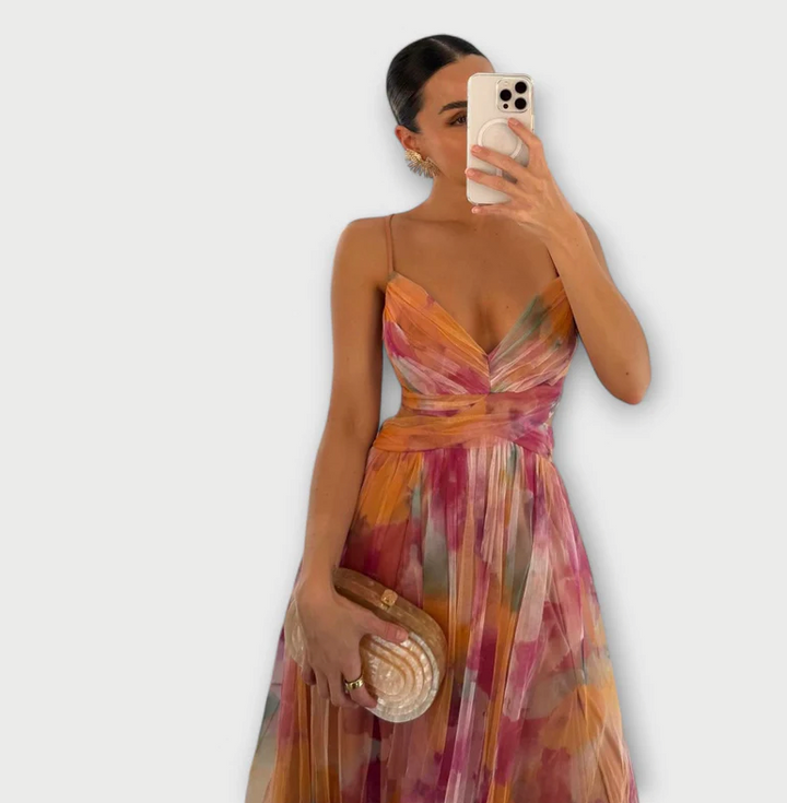 Alina™ – Graceful, Flowing Dress for Any Occasion