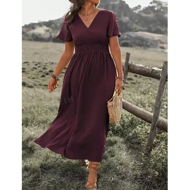 Olivia™ - Stylish Tummy Control Long Dress