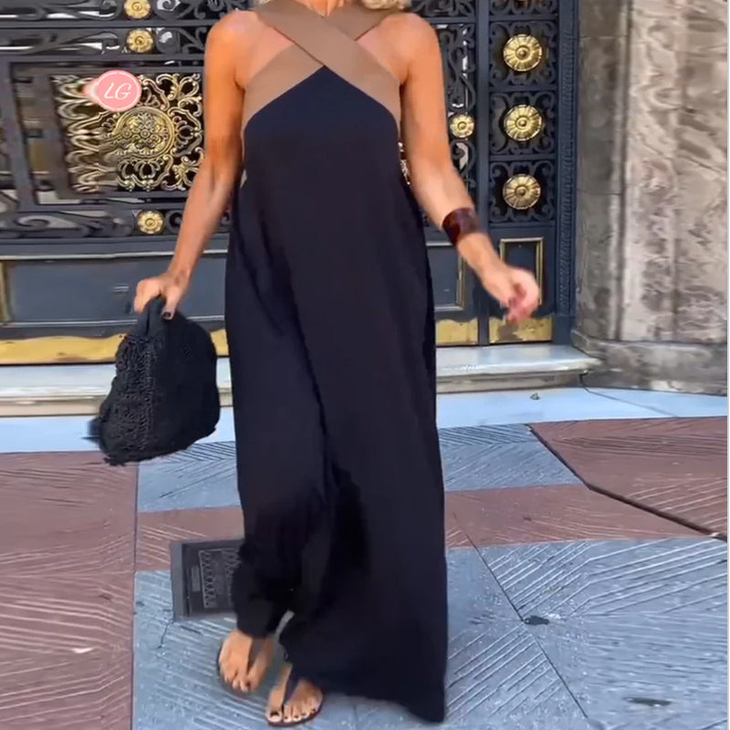 Alessia – Cross Neck Dress