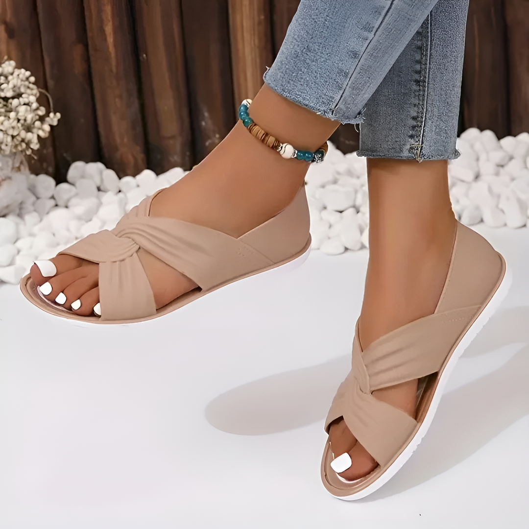 Eleanor - Bow Tie Slip-On Sandal