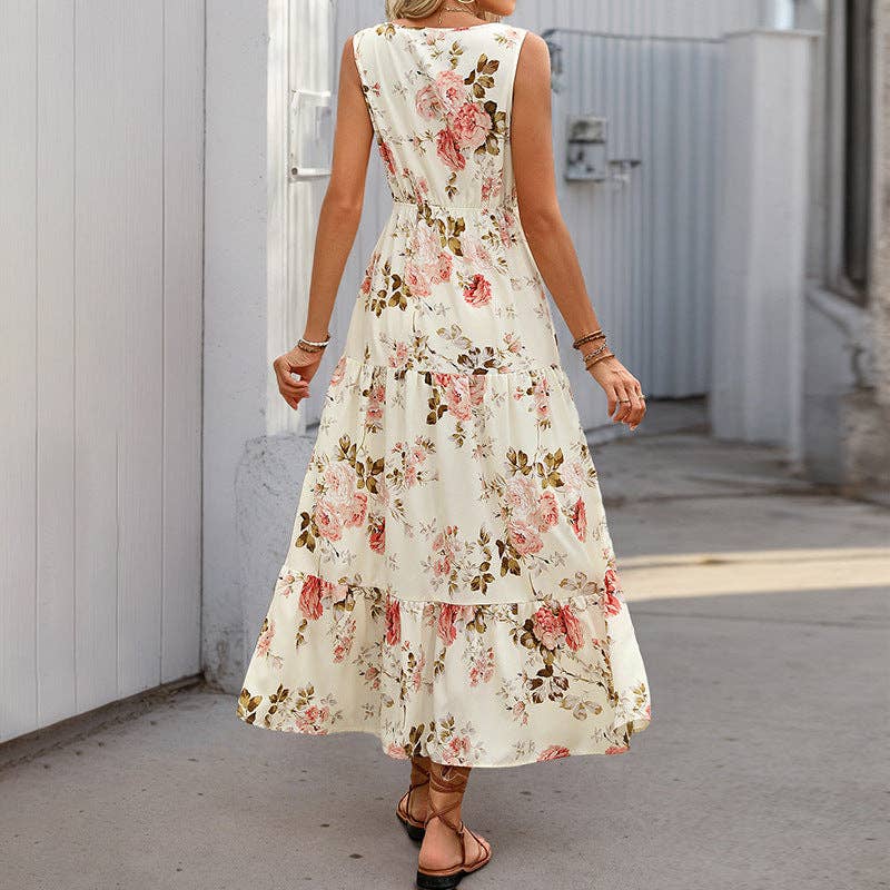 Grace™ - Elegant Floral Dress