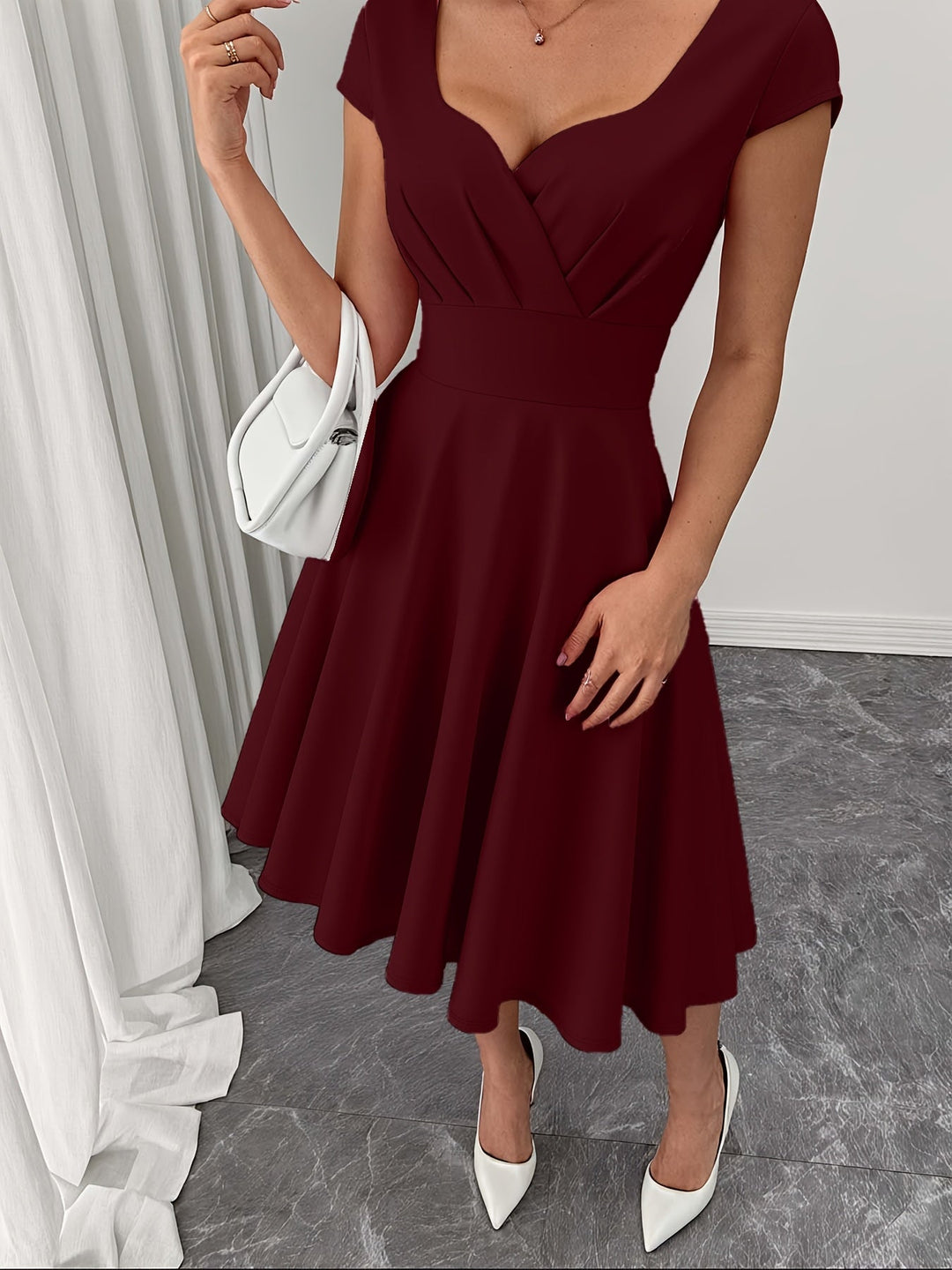 Penelope™ - Vintage Flared Dress