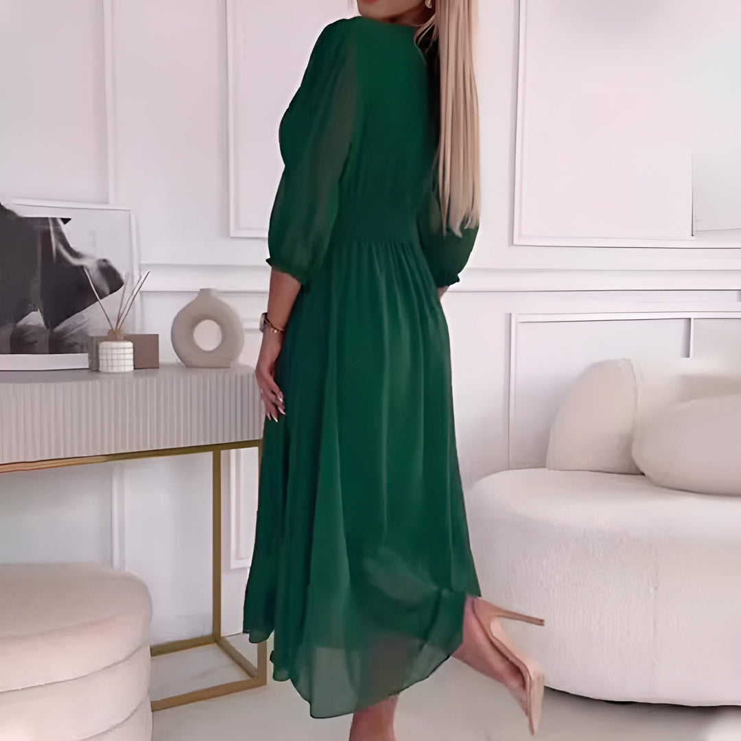 Chiara™ - Elegant Summer Dress Made of Ultra-Light Silk Chiffon