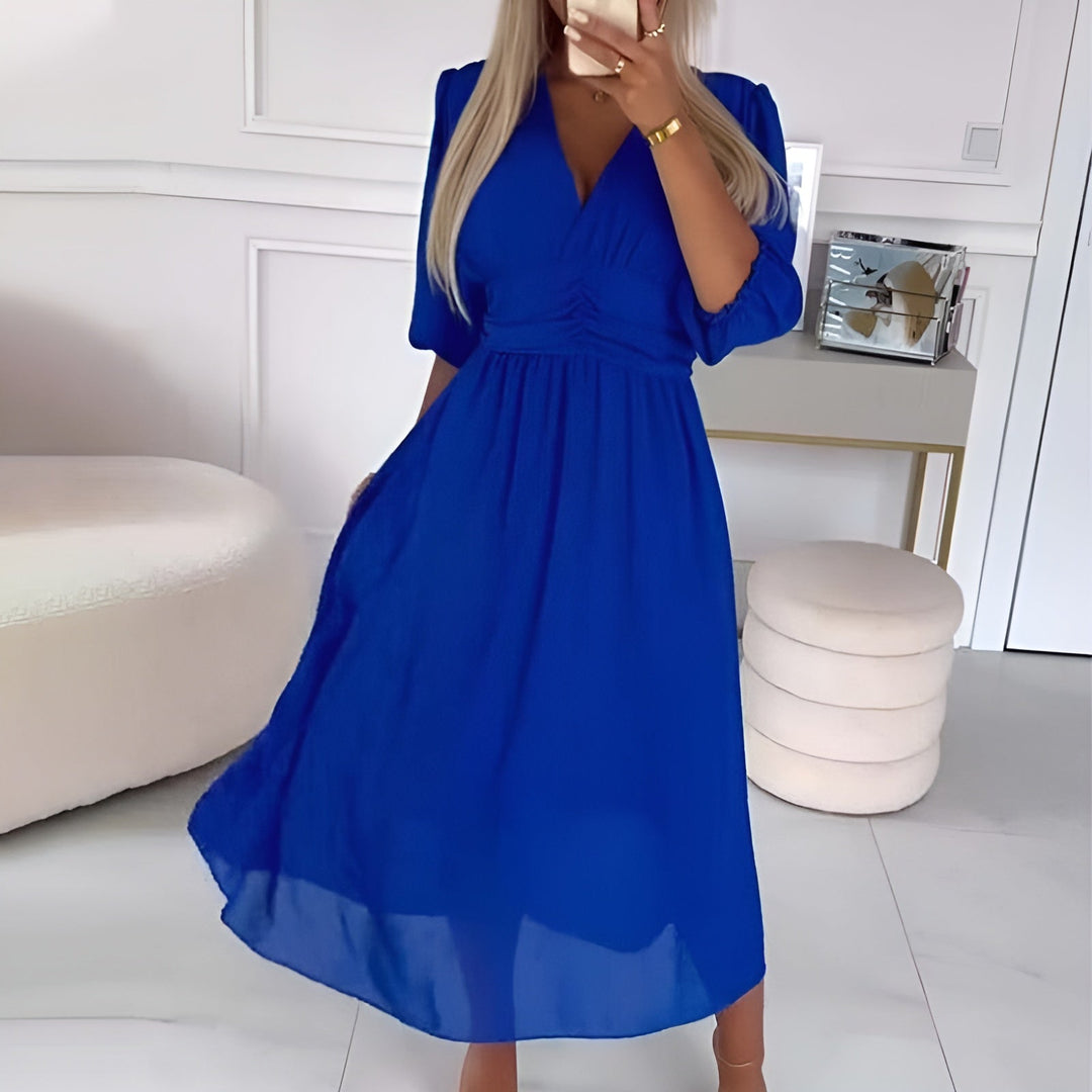 Chiara™ - Elegant Summer Dress Made of Ultra-Light Silk Chiffon