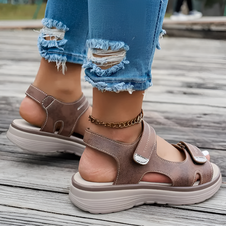 Alia - Comfortable Orthopedic Sandals with Ankle Strap