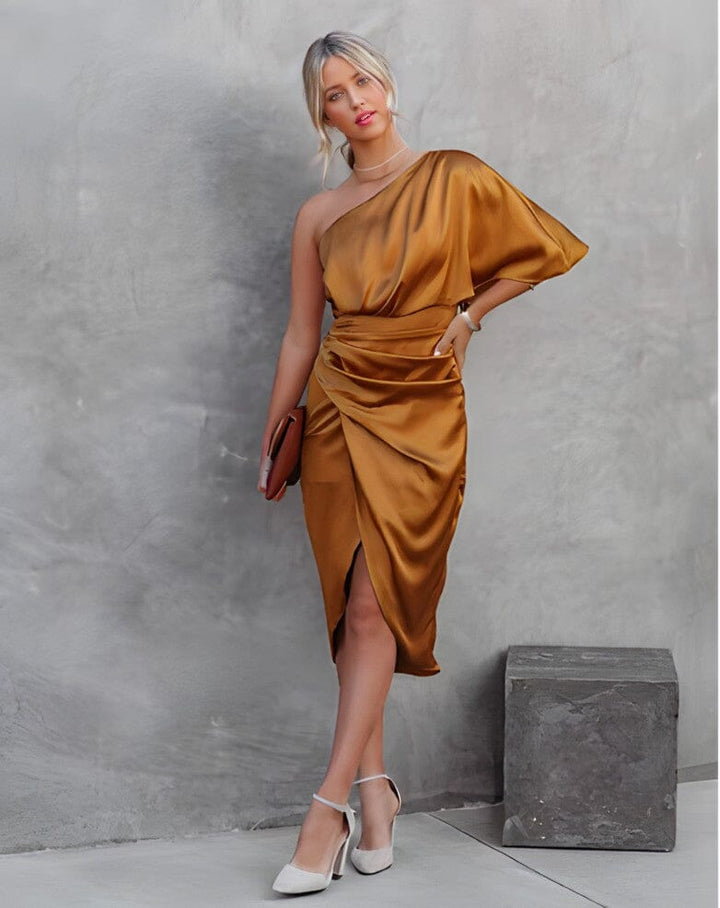 Dhalia | Elegant Asymmetrical Dress