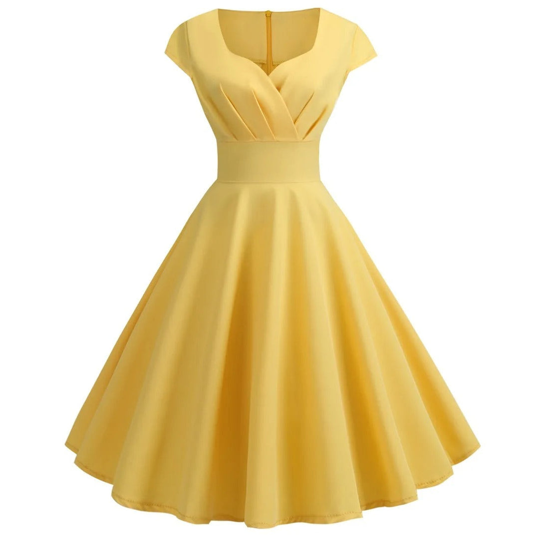 Penelope™ - Vintage Flared Dress